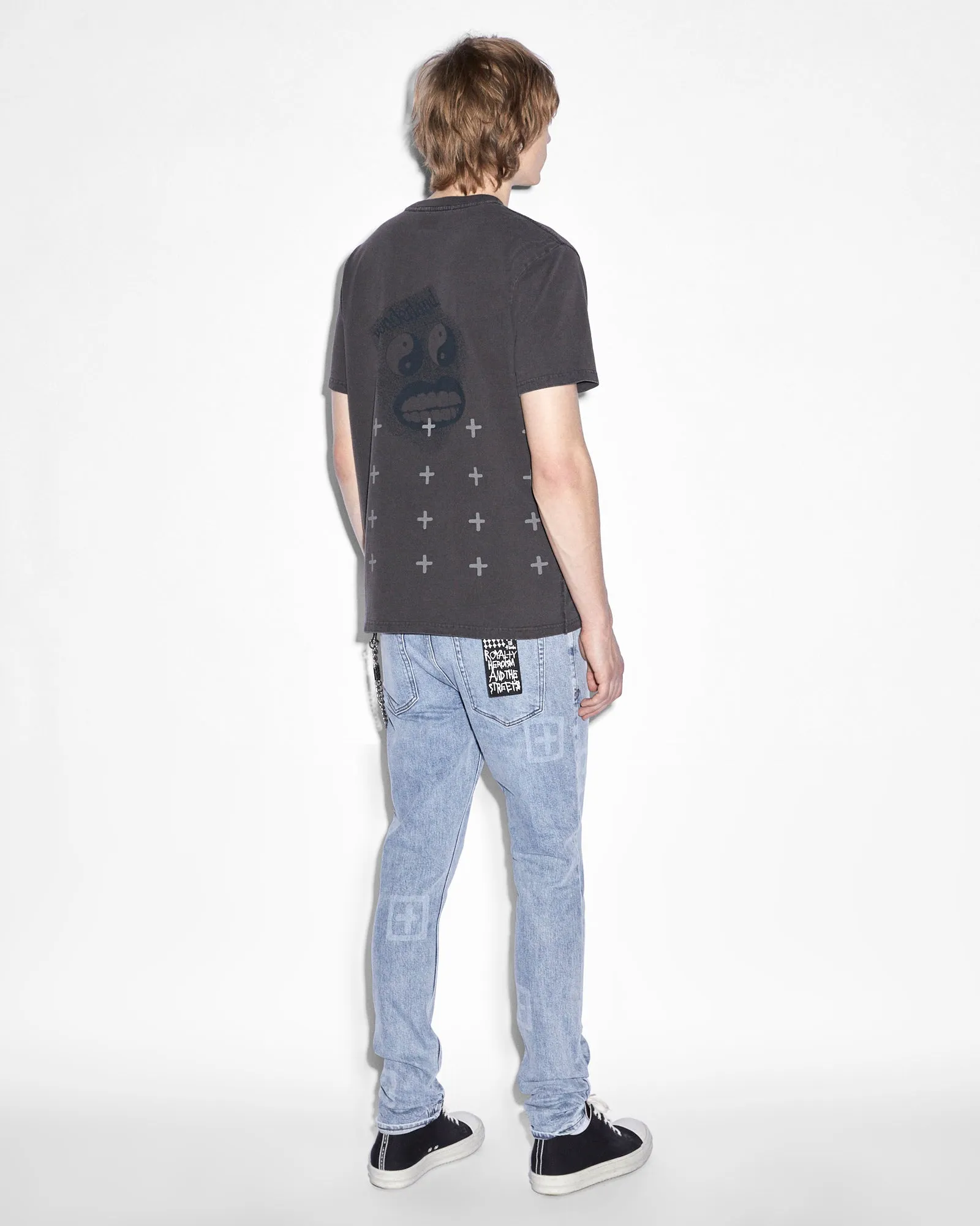 PORTAL KASH SS TEE FADED BLACK
