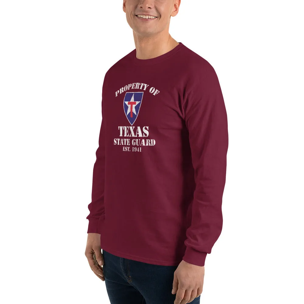 "Property of Texas State Guard" Long Sleeve Shirt