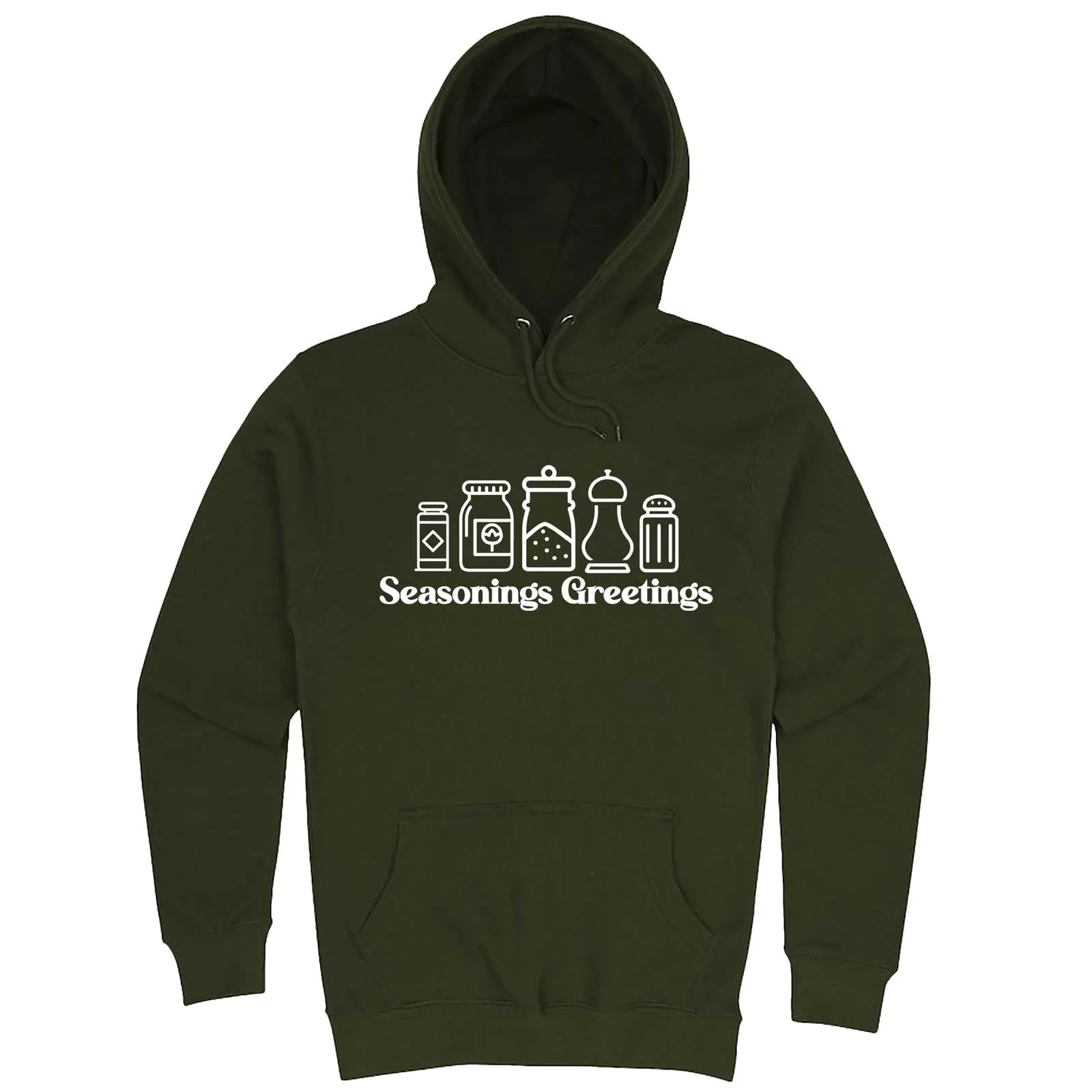 "Seasonings Greetings" hoodie