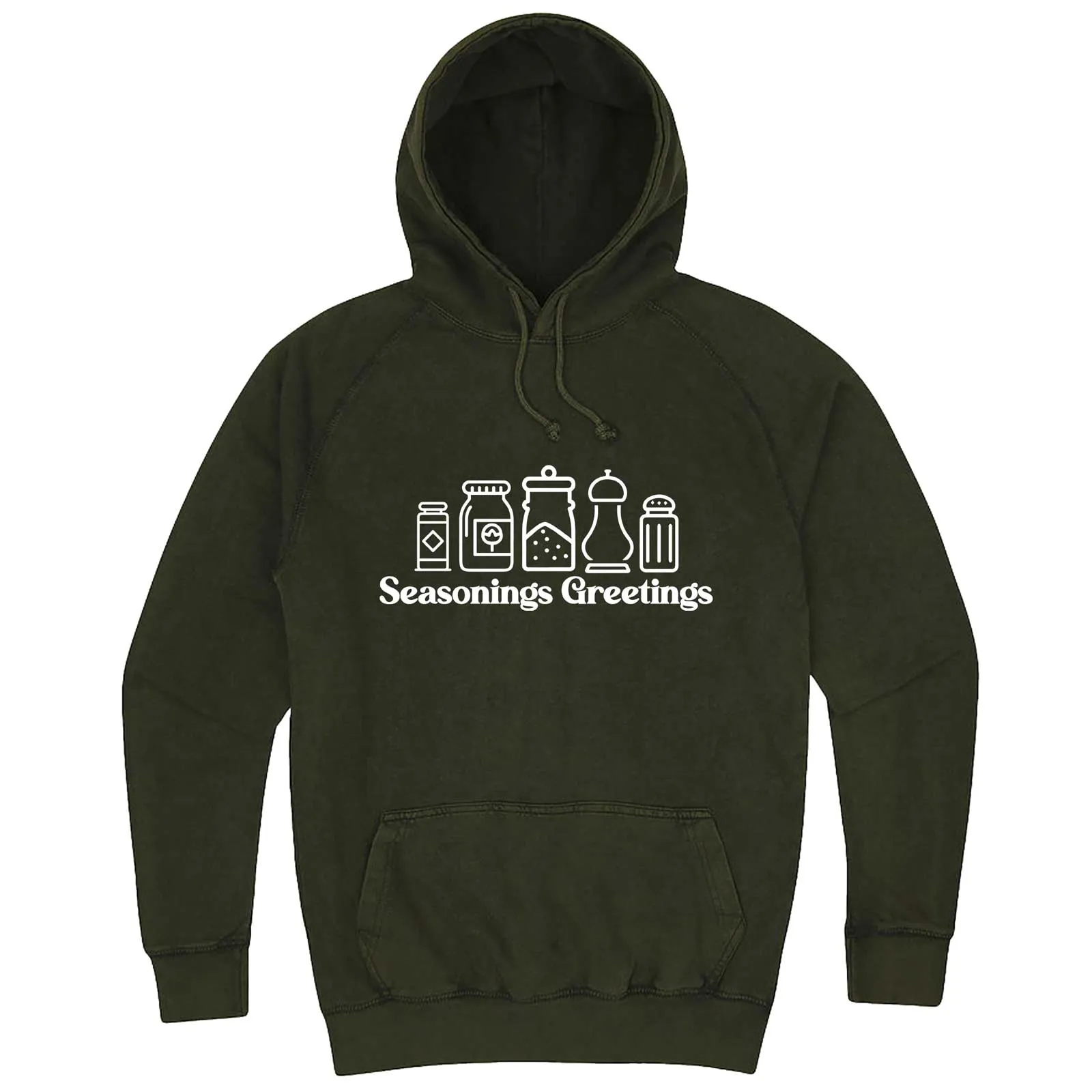 "Seasonings Greetings" hoodie
