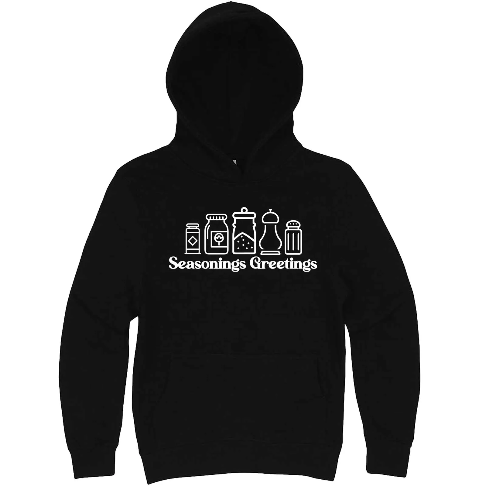 "Seasonings Greetings" hoodie