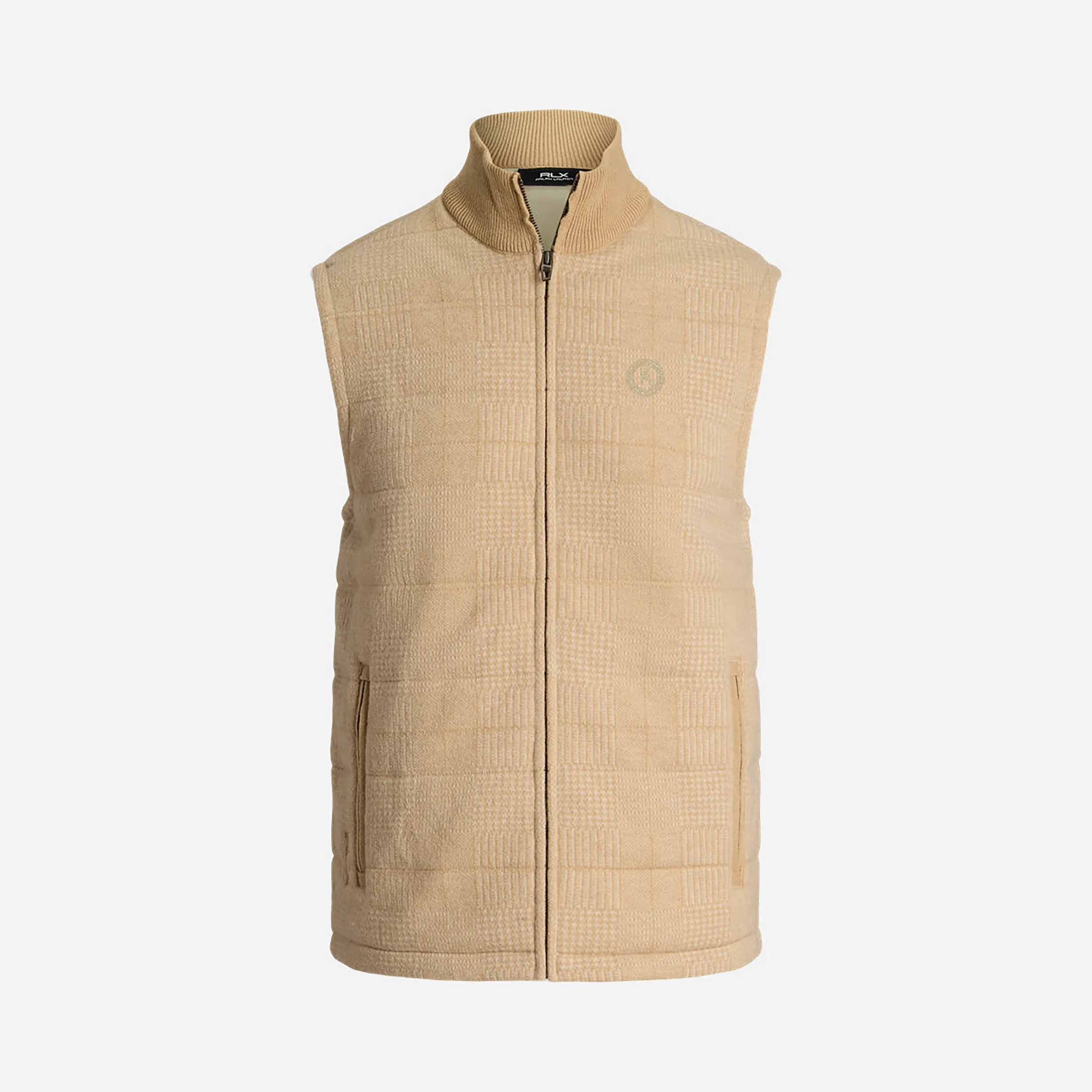 Ralph Lauren Keeneland Men's Wool Full Zip Sweater Vest