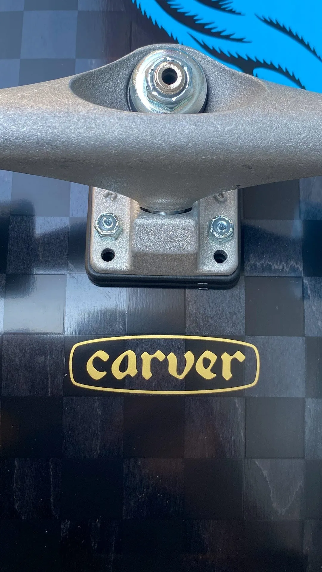 Santa Cruz Carver Screaming Hand Check 9.80 Surf Skate - Completo