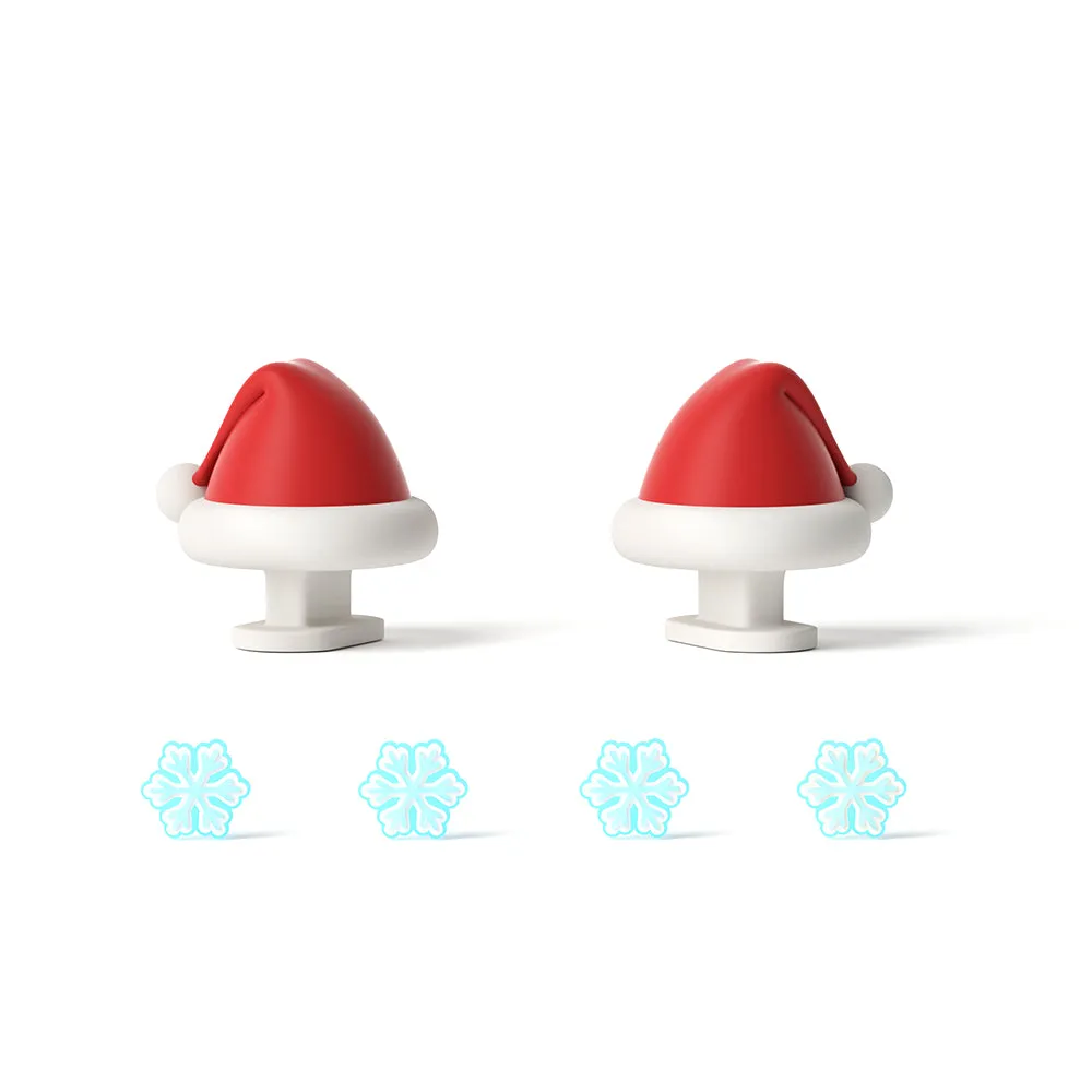 Santa Fins and Snowflake Eyes for Sharkicks Pro