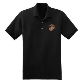 Scarlet and Gold EGA Embroidered Polo