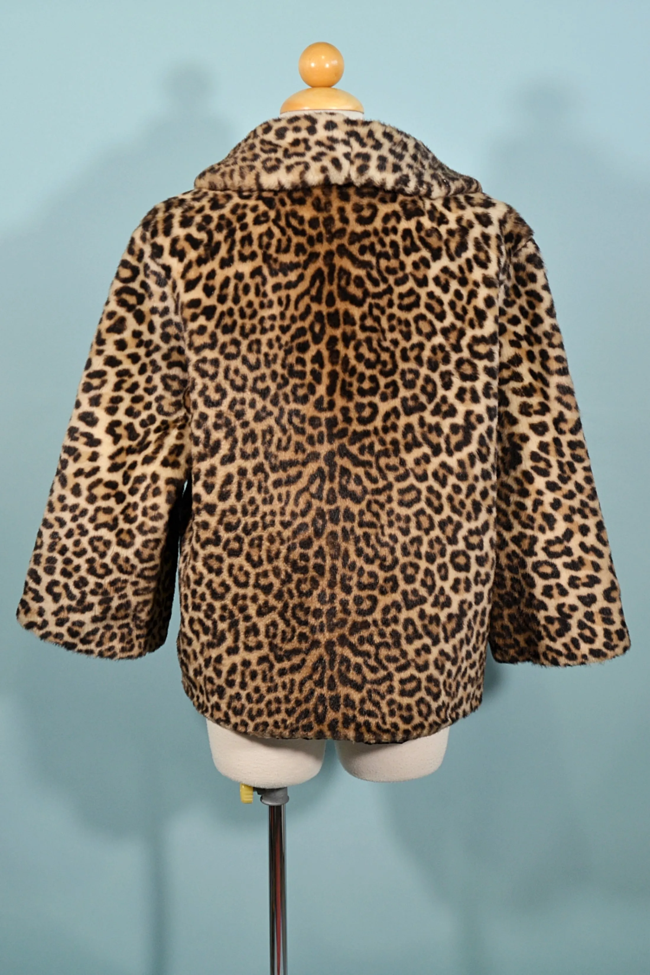 Sold - Rare Vintage 1960s Faux Leopard Print Jacket by Sportowne/Simba - Stylish & Unique