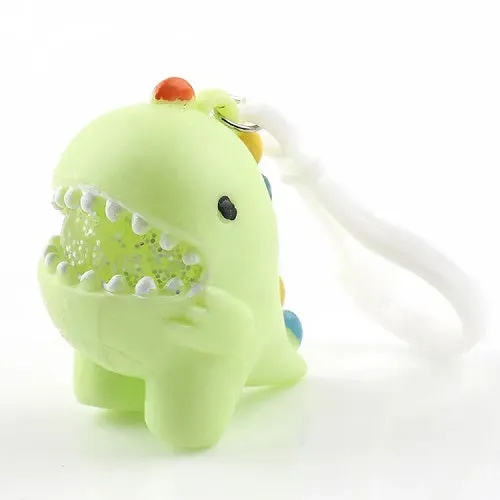 Squishy Dino Key Chain Stress Toy