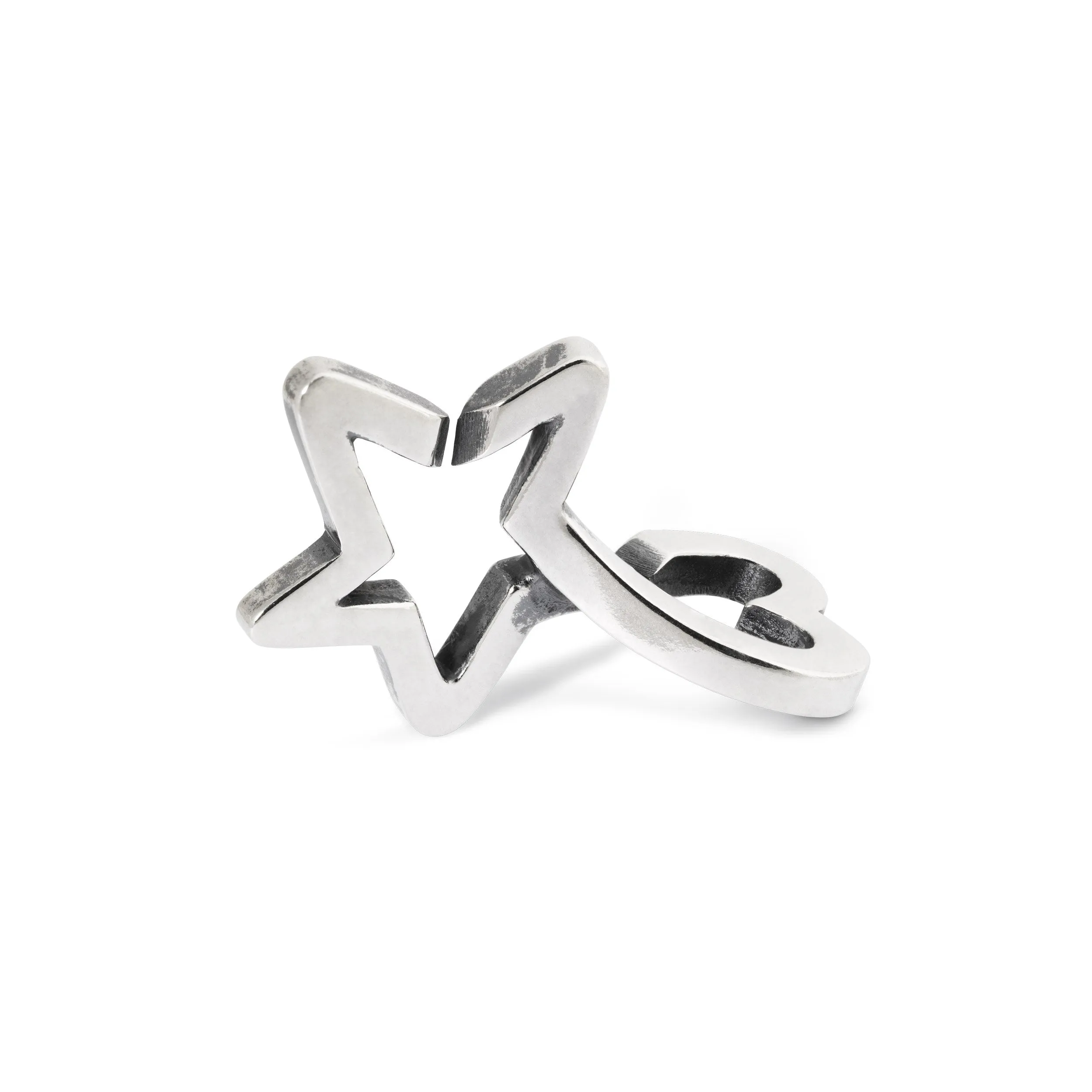 Star & Heart, Double Silver Link