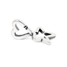 Star & Heart, Double Silver Link