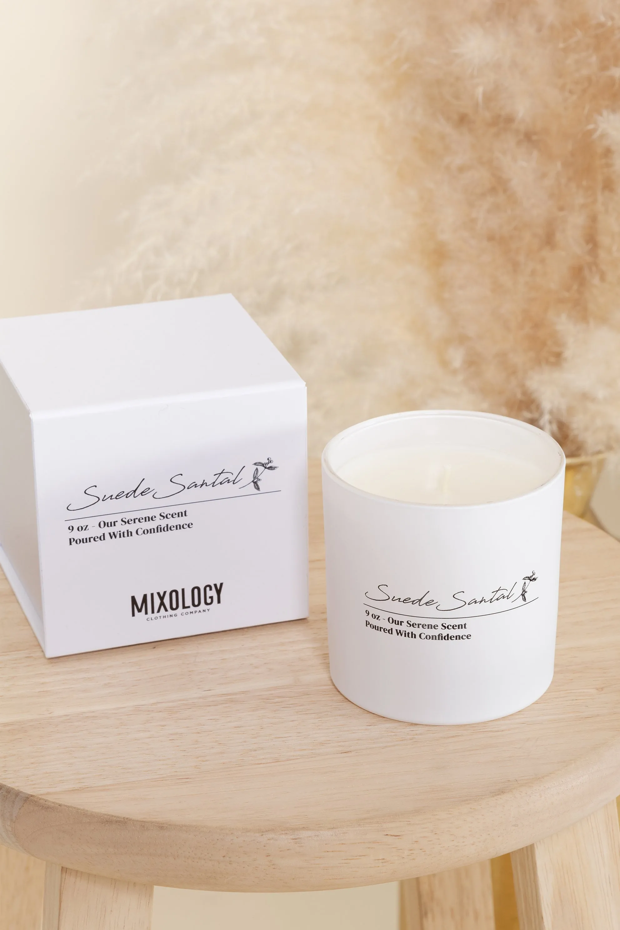 Suede Santal 9 Oz Candle