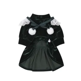 The Mrs Claus Dress _Green