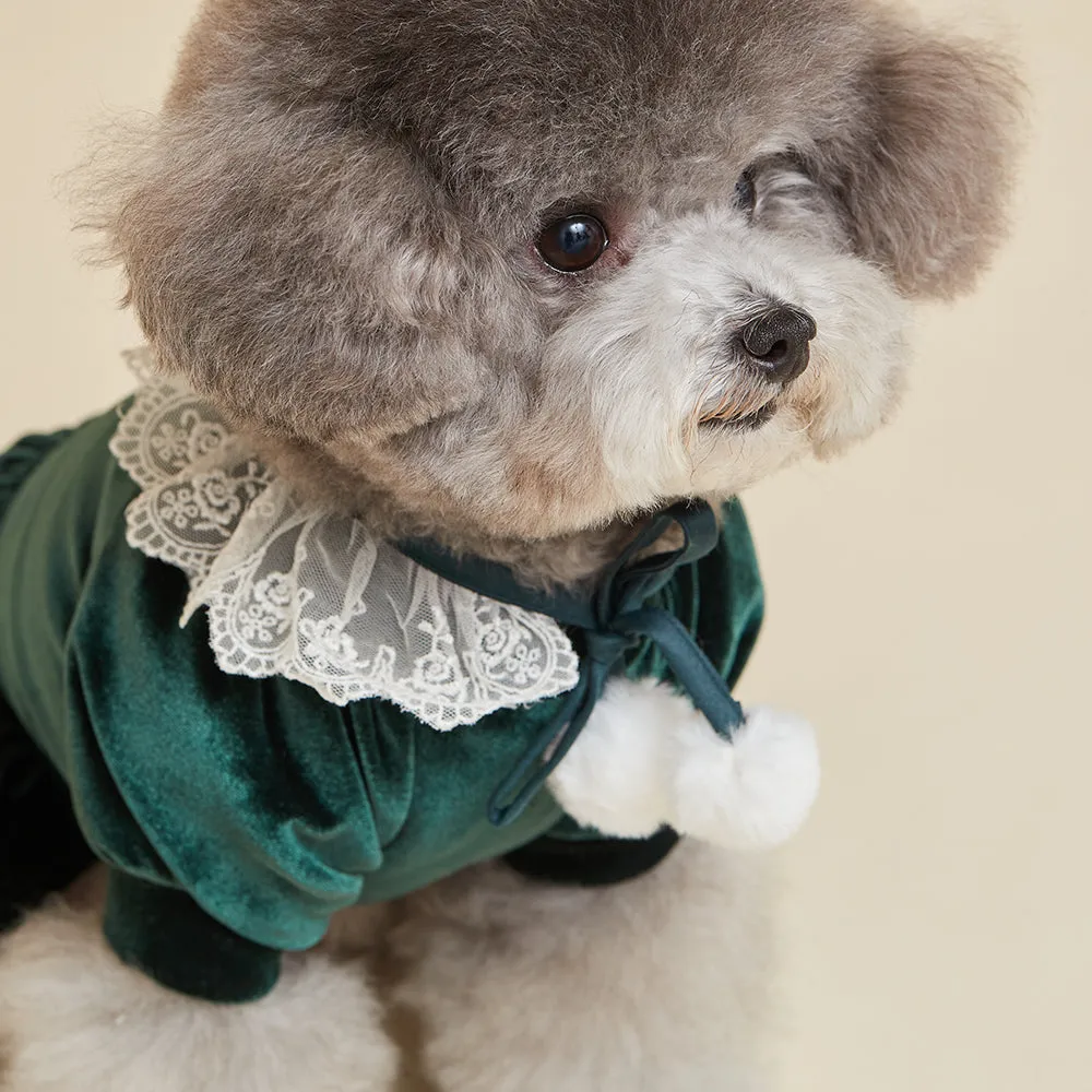 The Mrs Claus Dress _Green