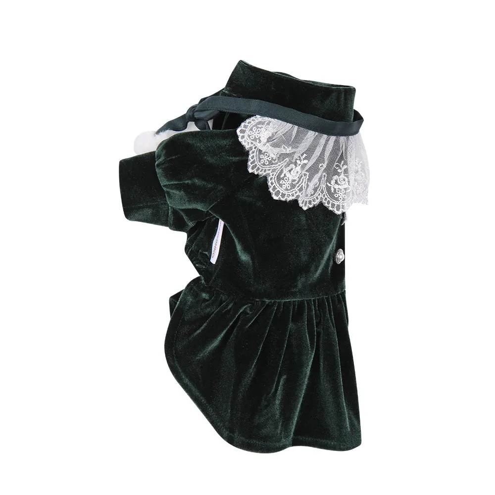 The Mrs Claus Dress _Green