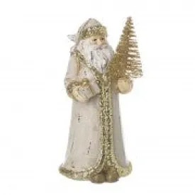 Traditional Santa with Tree Decoration