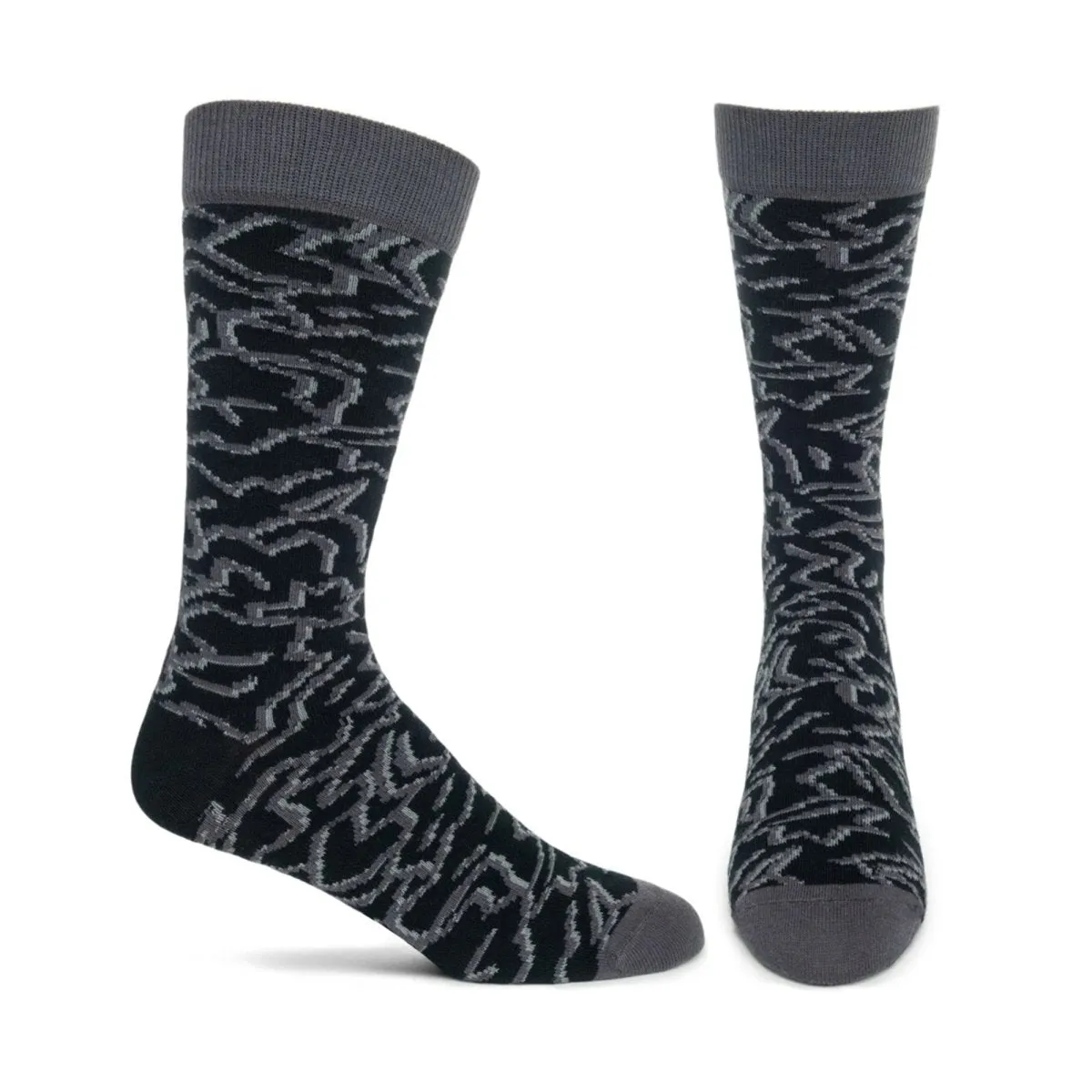 Winding Stencil Sock