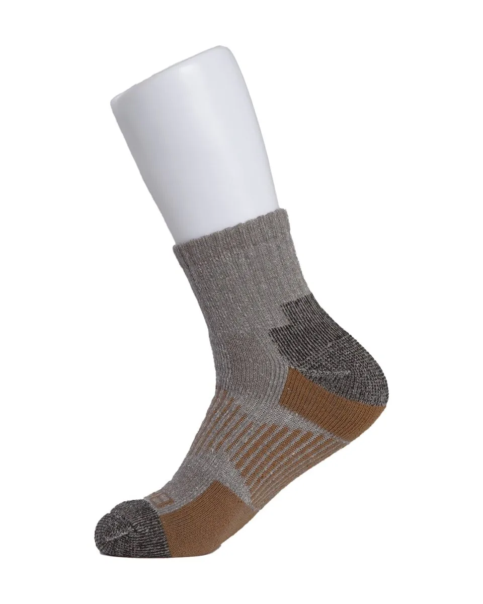 Wool-Blend Heavy Duty Quarter Sock- 3 Pack